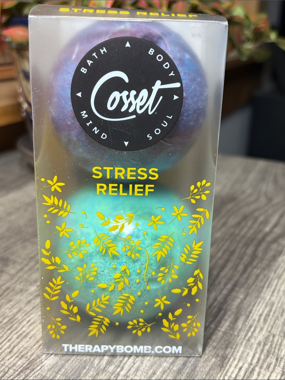 Cosset Therapy Stress Relief Bath Bomb Duo